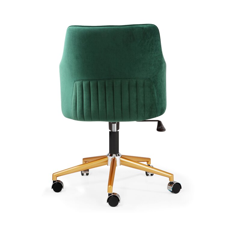 Flock Velvet Task Chair